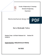 Servo Hydraulic Valves