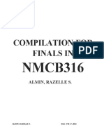 NCMB316: Compilation Finals in NCMB316