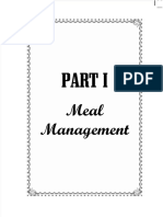 A Guide To Meal Management and Table Service