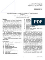 Ipc2022 - 87102 A Risk-Based Design Approach For Uncased Pipe Under Roads and Railways