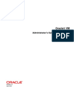 Oracle VM: Administrator's Guide For Release 3.4