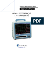 BPM-1200 (PATRON) /1010 (MATRON) : Operation Manual