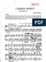 In A Persian Market Conductor Scores