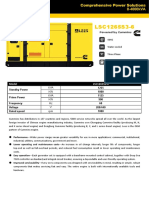 Ficha Tecnica Ge 1000 KW Stby Model LSC1265S3-6