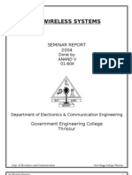 4G Wireless Systems: Seminar Report 2004