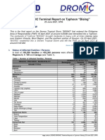 DSWD DROMIC Terminal Report On Typhoon Bising 25 June 2021 6PM