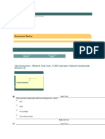 Assessment System: Take Assessment - Enetwork Final Exam - Ccna Exploration: Network Fundamentals (Version 4.0)