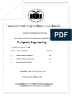 Java Programing Microproject