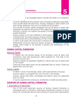 Human Capital Formation 