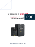 GD100 PV Series VFD Manual - V1.7