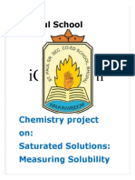 Chemistry Investigatory Project Darsh Jain