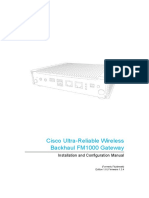 Cisco Urwb fm1000 Gateway Usermanual