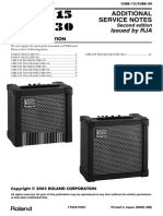 Roland-Cube 15-30 - Service Manual