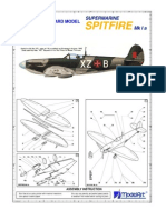 Spitfire: Precise Card Model 1/48