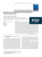 Behaviors of End Milling Inconel 718 Superalloy by Cemented Carbide Tools