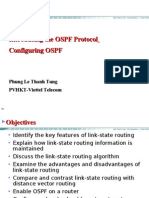 Introducing The OSPF Protocol Configuring OSPF