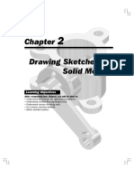 Drawing Sketches For Solid Models: Learning Objectives