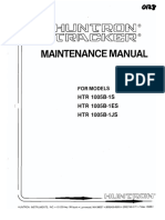 Huntron Htr-1005b Maintenance SCH