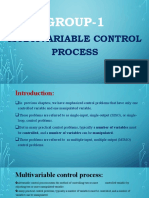 Group-1: Multivariable Control Process