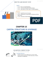 Ch. 15 - Capital Structure & Leverage