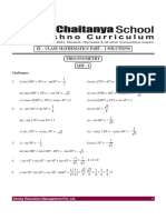 Mathematics Techno Solutions (VI - X) 2016 - 17 Final/IX - Class/IX - Part - I/1. Triganometry