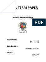 Research Methodology