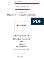 BT Lab Manual