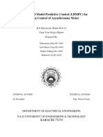 Learning Based Model Predictive Control (LBMPC) For Optimum Control of Asynchronous Motor