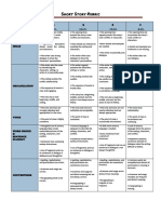 Short Story Rubric