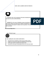 Taxonomy and Classification....