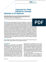 A Deep Learning Based Framework For Cyberattack Detection in IoT Networks