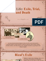 Exile Trial and Death