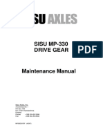 Sisu Drive Gear Mp330dg Maintenance Manual