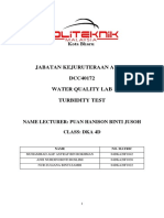 DCC40172 Turbidity Test