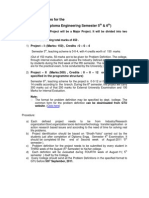 General Guidelines For The Project - I & II (Diploma Engineering Semester 5 & 6)