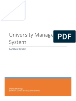 University Management System