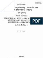 Structural Steel-Microalloyed (Medium and High Strength Qualities) - Specification (