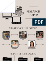 Research Paper PPT (Purposive Communication)