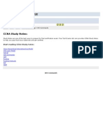 Start Reading CCNA Study Notes