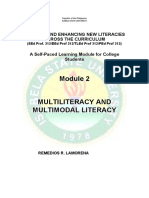 Module 2 Multiliteracy and Multimodal Literacy