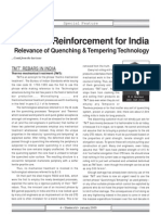 Thermo-Mechanical Treatment Rebar