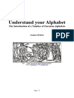 Understand Your Alphabet - The Introduction of A Number of Eurasian Alphabets