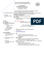 Lesson Exemplar ICT Q3 LESSON EXEMPLAR ICT-CHS10 - IP CONFIGURATION