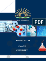 XII Chemistry Study Materials Class XII 28.10.2022