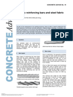 Historic Reinforcing Bars and Steel Fabric