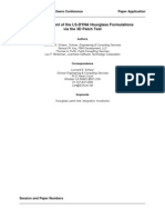 An Assessment of The LS-DYNA Hourglass Formulations Via The 3D Patch Test