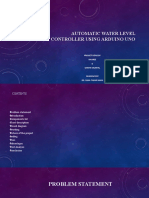 Automatic Water Level Controller Using Arduino UNO.