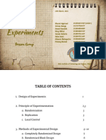 Design of Experiment (G2)