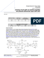 12-V Voltage Sensing Circuit With An Isolated Amplifier