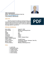 Example of Resume